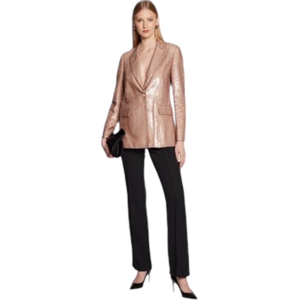 Ted Baker London Millei blush sequin blazer - Picture 3 of 13